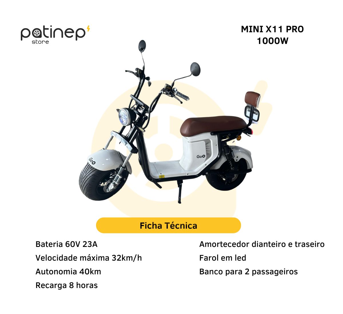Autopropelido Mini X11 Pro